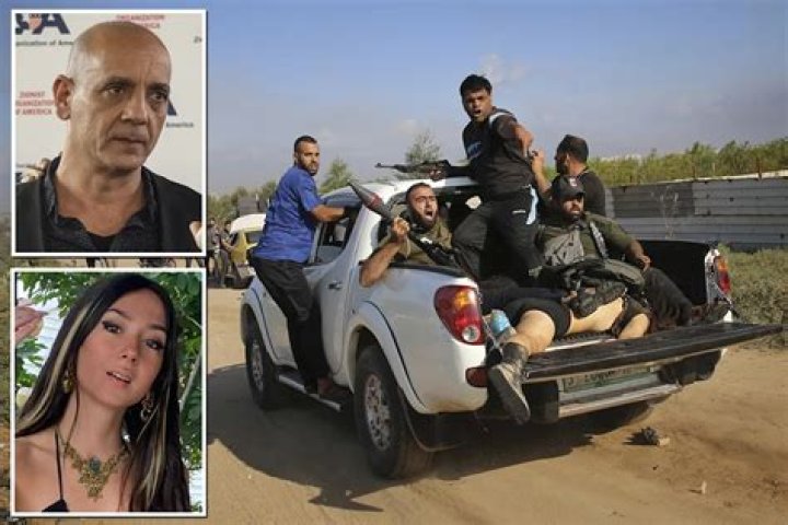 Shani Louk paraded by hamas militants in gaza in a truck Shani Louk