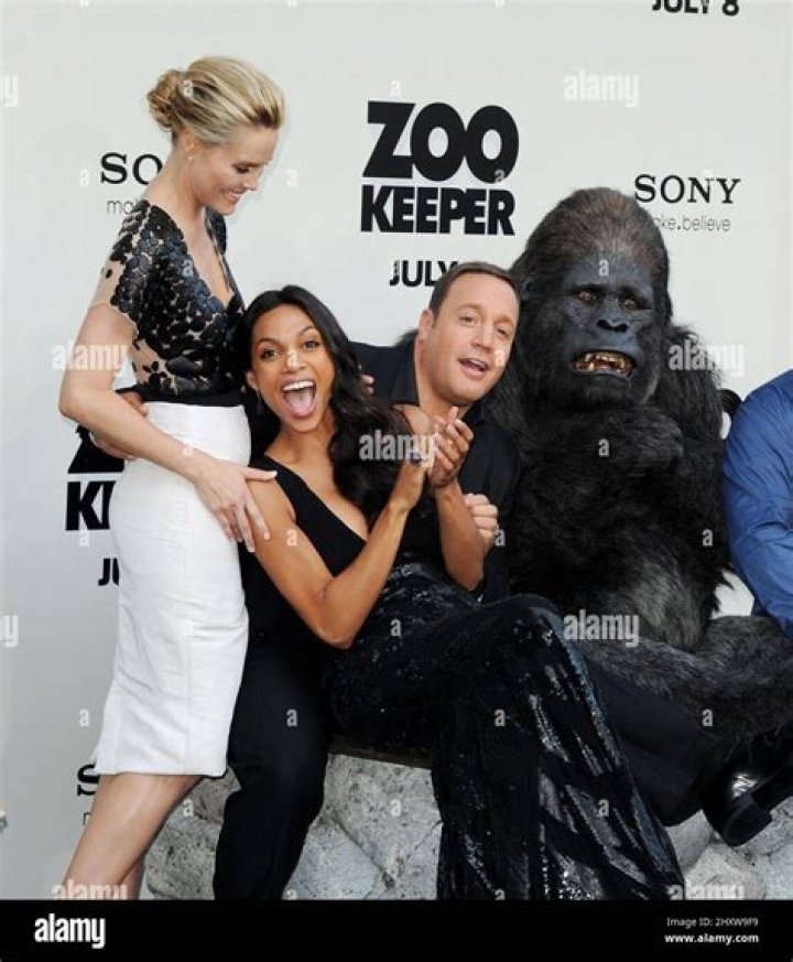 Zookeeper Press Conference with Kevin James, Rosario Dawson and Leslie